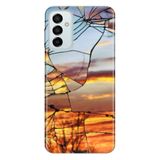 Senada Samsung Galaxy M23 İle Uyumlu Kılıf 0.4Mm Lazer Kesim Silikon Kapak Günbatımı
