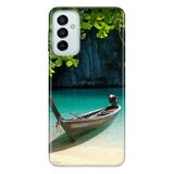 Senada Samsung Galaxy M23 İle Uyumlu Kılıf 0.4Mm Lazer Kesim Silikon Kapak Haiti