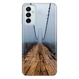 Senada Samsung Galaxy M23 İle Uyumlu Kılıf 0.4Mm Lazer Kesim Silikon Kapak Irlanda