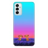 Senada Samsung Galaxy M23 İle Uyumlu Kılıf 0.4Mm Lazer Kesim Silikon Kapak Junior Aslanlar
