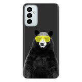 Senada Samsung Galaxy M23 İle Uyumlu Kılıf 0.4Mm Lazer Kesim Silikon Kapak Kanye Bear