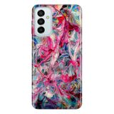 Senada Samsung Galaxy M23 İle Uyumlu Kılıf 0.4Mm Lazer Kesim Silikon Kapak Karma Boyama