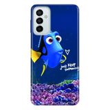 Senada Samsung Galaxy M23 İle Uyumlu Kılıf 0.4Mm Lazer Kesim Silikon Kapak Kayıp Balık