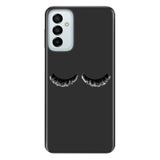 Senada Samsung Galaxy M23 İle Uyumlu Kılıf 0.4Mm Lazer Kesim Silikon Kapak Kirpik