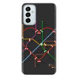 Senada Samsung Galaxy M23 İle Uyumlu Kılıf 0.4Mm Lazer Kesim Silikon Kapak Koordinat