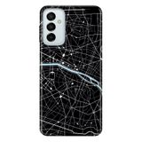 Senada Samsung Galaxy M23 İle Uyumlu Kılıf 0.4Mm Lazer Kesim Silikon Kapak Kroki Şehir