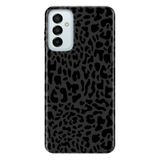 Senada Samsung Galaxy M23 İle Uyumlu Kılıf 0.4Mm Lazer Kesim Silikon Kapak Leopar Deseni