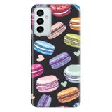 Senada Samsung Galaxy M23 İle Uyumlu Kılıf 0.4Mm Lazer Kesim Silikon Kapak Macaron