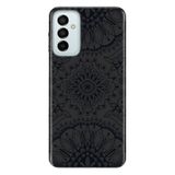 Senada Samsung Galaxy M23 İle Uyumlu Kılıf 0.4Mm Lazer Kesim Silikon Kapak Mandala1