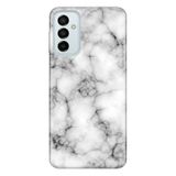 Senada Samsung Galaxy M23 İle Uyumlu Kılıf 0.4Mm Lazer Kesim Silikon Kapak Marble Art