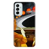Senada Samsung Galaxy M23 İle Uyumlu Kılıf 0.4Mm Lazer Kesim Silikon Kapak Mars'A Yolculuk
