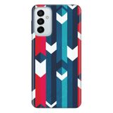 Senada Samsung Galaxy M23 İle Uyumlu Kılıf 0.4Mm Lazer Kesim Silikon Kapak Mavi Şerit