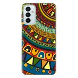 Senada Samsung Galaxy M23 İle Uyumlu Kılıf 0.4Mm Lazer Kesim Silikon Kapak Mısır Grafik