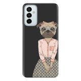 Senada Samsung Galaxy M23 İle Uyumlu Kılıf 0.4Mm Lazer Kesim Silikon Kapak Miss.Pug