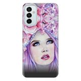 Senada Samsung Galaxy M23 İle Uyumlu Kılıf 0.4Mm Lazer Kesim Silikon Kapak Miss.World
