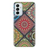 Senada Samsung Galaxy M23 İle Uyumlu Kılıf 0.4Mm Lazer Kesim Silikon Kapak Mvp Mandala