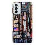 Senada Samsung Galaxy M23 İle Uyumlu Kılıf 0.4Mm Lazer Kesim Silikon Kapak Newyork Like