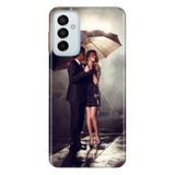 Senada Samsung Galaxy M23 İle Uyumlu Kılıf 0.4Mm Lazer Kesim Silikon Kapak Night Romantic