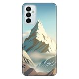 Senada Samsung Galaxy M23 İle Uyumlu Kılıf 0.4Mm Lazer Kesim Silikon Kapak Paramount,Color407