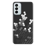 Senada Samsung Galaxy M23 İle Uyumlu Kılıf 0.4Mm Lazer Kesim Silikon Kapak Petek Volume