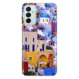 Senada Samsung Galaxy M23 İle Uyumlu Kılıf 0.4Mm Lazer Kesim Silikon Kapak Santorini