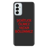 Senada Samsung Galaxy M23 İle Uyumlu Kılıf 0.4Mm Lazer Kesim Silikon Kapak Şehit