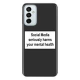 Senada Samsung Galaxy M23 İle Uyumlu Kılıf 0.4Mm Lazer Kesim Silikon Kapak Social Media