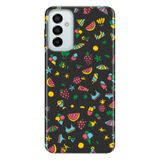 Senada Samsung Galaxy M23 İle Uyumlu Kılıf 0.4Mm Lazer Kesim Silikon Kapak Summer Time
