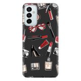 Senada Samsung Galaxy M23 İle Uyumlu Kılıf 0.4Mm Lazer Kesim Silikon Kapak Tarz Moda