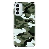Senada Samsung Galaxy M23 İle Uyumlu Kılıf 0.4Mm Lazer Kesim Silikon Kapak Trend Kamuflaj