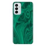 Senada Samsung Galaxy M23 İle Uyumlu Kılıf 0.4Mm Lazer Kesim Silikon Kapak Yeşil Ametist