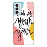 Senada Samsung Galaxy M23 İle Uyumlu Kılıf 0.4Mm Lazer Kesim Silikon Kapak Your Year