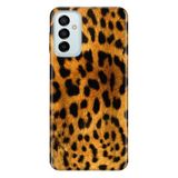 Senada Samsung Galaxy M23 Uymulu İle Uyumlu Kılıf 0.4Mm Lazer Kesim Silikon Kapak Leopar Kürk