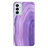 Senada Samsung Galaxy M23 Uymulu İle Uyumlu Kılıf 0.4Mm Lazer Kesim Silikon Kapak Mat Pembe Ametist
