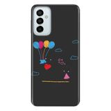 Senada Samsung Galaxy M23 Uyumlu İle Uyumlu Kılıf 0.4Mm Lazer Kesim Silikon Kapak Çöp Aşk