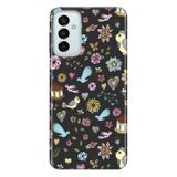 Senada Samsung Galaxy M23 Uyumlu İle Uyumlu Kılıf 0.4Mm Lazer Kesim Silikon Kapak Japan