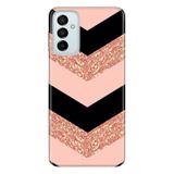 Senada Samsung Galaxy M23 Uyumlu İle Uyumlu Kılıf 0.4Mm Lazer Kesim Silikon Kapak Simli Pullu Mermer