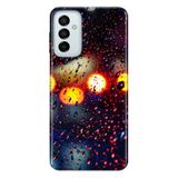 Senada Samsung Galaxy M23 Uyumlu İle Uyumlu Kılıf 0.4Mm Lazer Kesim Silikon Kapak Yağmur