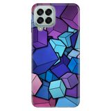 Senada Samsung Galaxy M33 İle Uyumlu Kılıf 0.4Mm Lazer Kesim Silikon - 4D Küpler