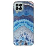 Senada Samsung Galaxy M33 İle Uyumlu Kılıf 0.4Mm Lazer Kesim Silikon - Ametist Taşı