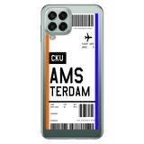 Senada Samsung Galaxy M33 İle Uyumlu Kılıf 0.4Mm Lazer Kesim Silikon - Amsterdam Uçak Bileti