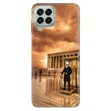 Senada Samsung Galaxy M33 İle Uyumlu Kılıf 0.4Mm Lazer Kesim Silikon - Anıtkabir