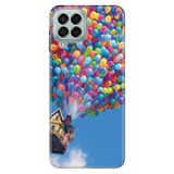 Senada Samsung Galaxy M33 İle Uyumlu Kılıf 0.4Mm Lazer Kesim Silikon - Balonlu Ev