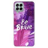 Senada Samsung Galaxy M33 İle Uyumlu Kılıf 0.4Mm Lazer Kesim Silikon - Be Brave