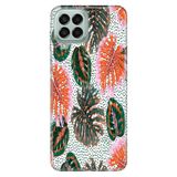Senada Samsung Galaxy M33 İle Uyumlu Kılıf 0.4Mm Lazer Kesim Silikon - Botanical