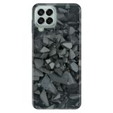 Senada Samsung Galaxy M33 İle Uyumlu Kılıf 0.4Mm Lazer Kesim Silikon - Broken