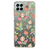 Senada Samsung Galaxy M33 İle Uyumlu Kılıf 0.4Mm Lazer Kesim Silikon - Çizgi Melek