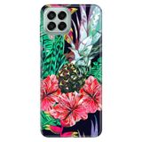 Senada Samsung Galaxy M33 İle Uyumlu Kılıf 0.4Mm Lazer Kesim Silikon - Çizim Çiçekler