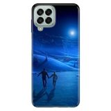 Senada Samsung Galaxy M33 İle Uyumlu Kılıf 0.4Mm Lazer Kesim Silikon - Cold Love