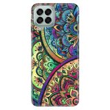 Senada Samsung Galaxy M33 İle Uyumlu Kılıf 0.4Mm Lazer Kesim Silikon - Color Mandala